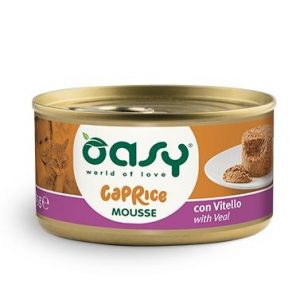 Oasy Cat Caprice Mousse Vitello Lattina 85 Gr