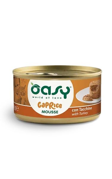 OASY CAT CAPRICE MOUSSE TACCHINO LATTINA 85 GR
