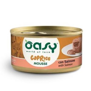 Oasy Cat Caprice Mousse Salmone Lattina 85 Gr