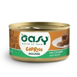 Oasy Cat Caprice Mousse Coniglio Lattina 85 Gr