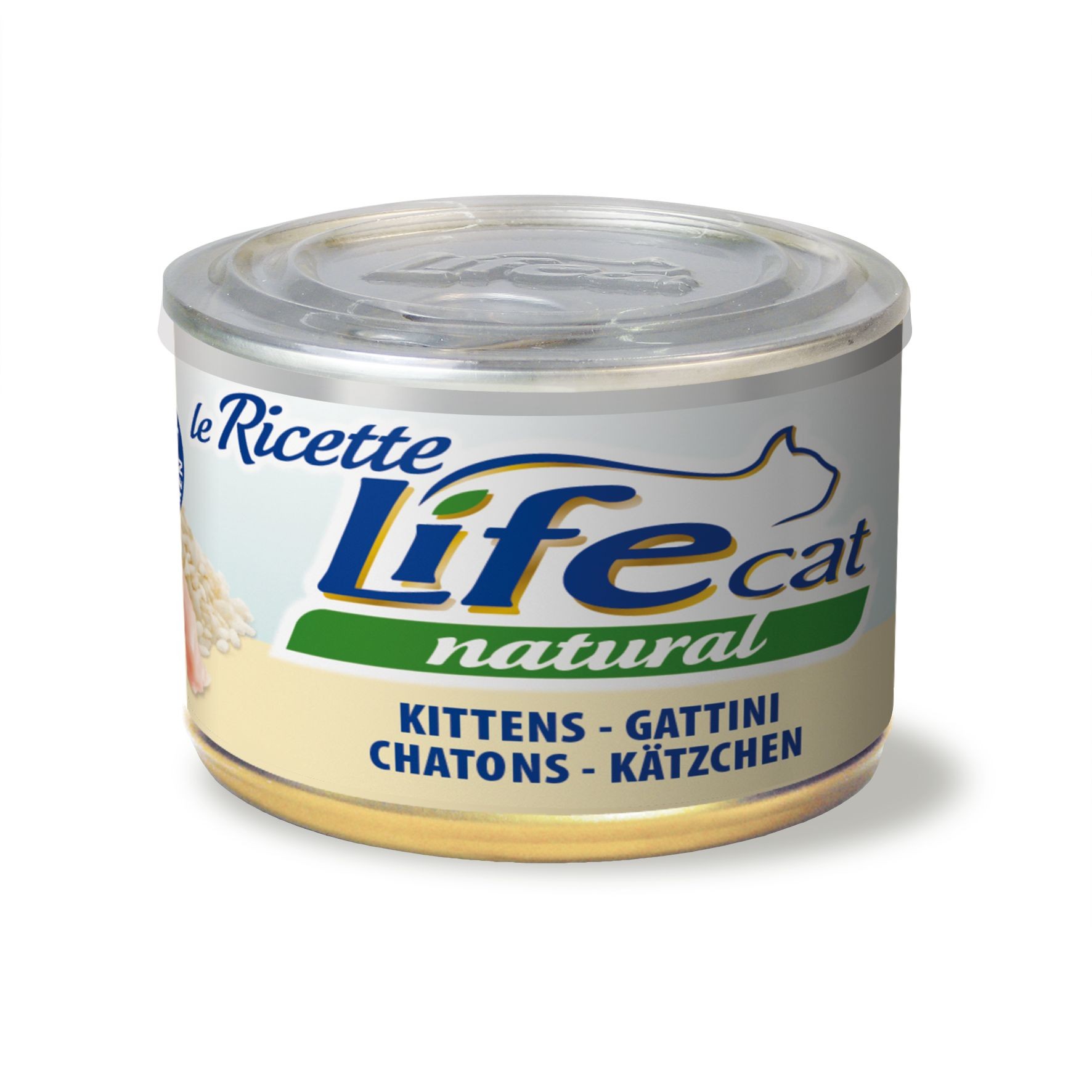 LIFE CAT KITTEN POLLO LATTINA 150 GR