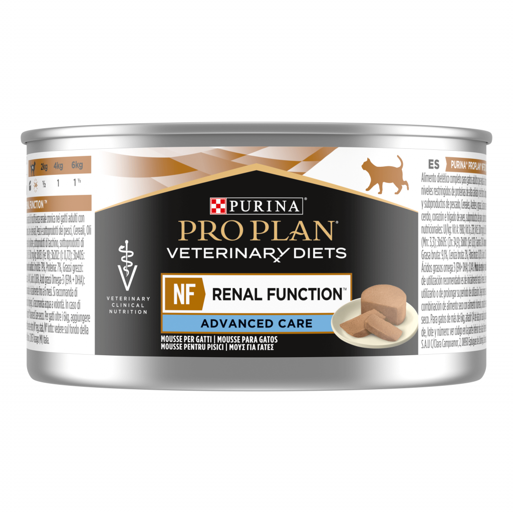 PRO PLAN CAT DIET NF RENAL MOUSSE LATTINA 195 GR