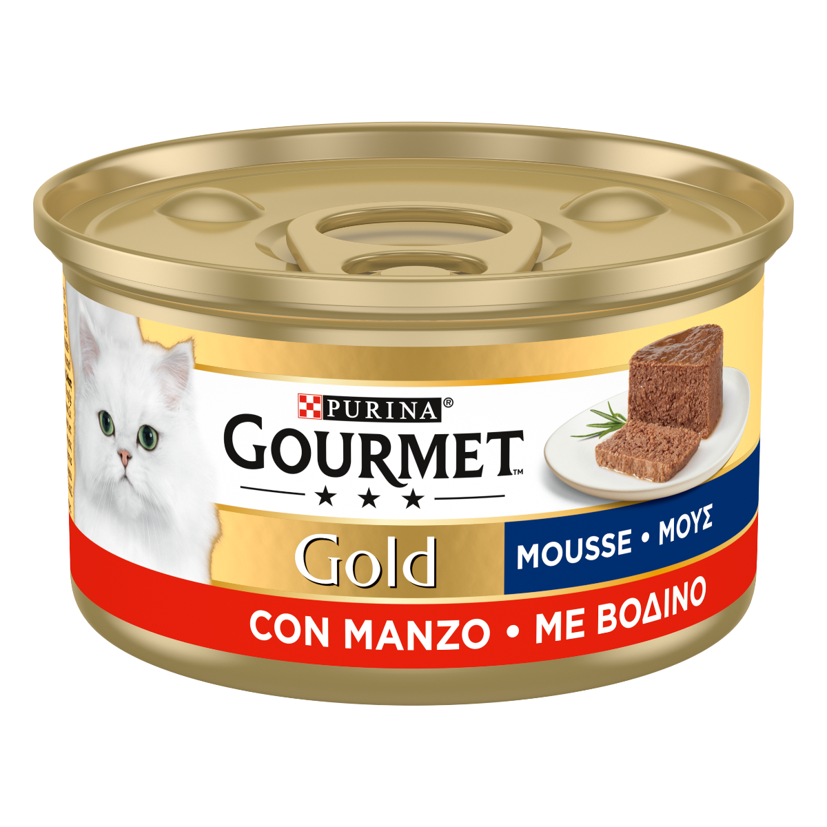 GOURMET GOLD MOUSSE MANZO 85 GR