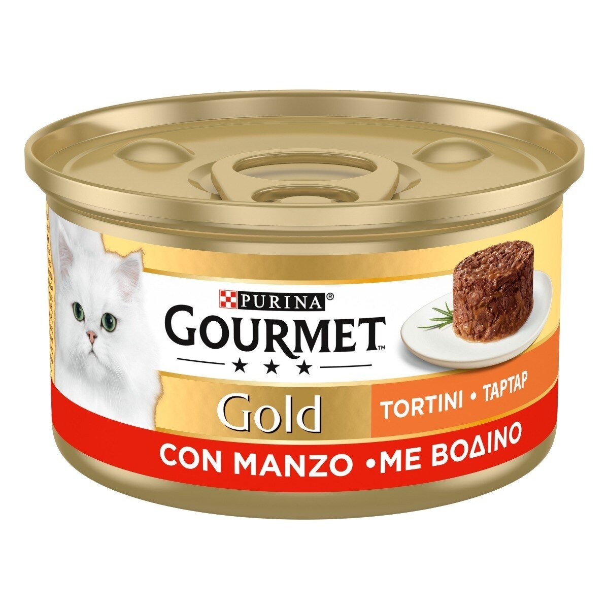 GOURMET GOLD TORTINI MANZO 85 GR