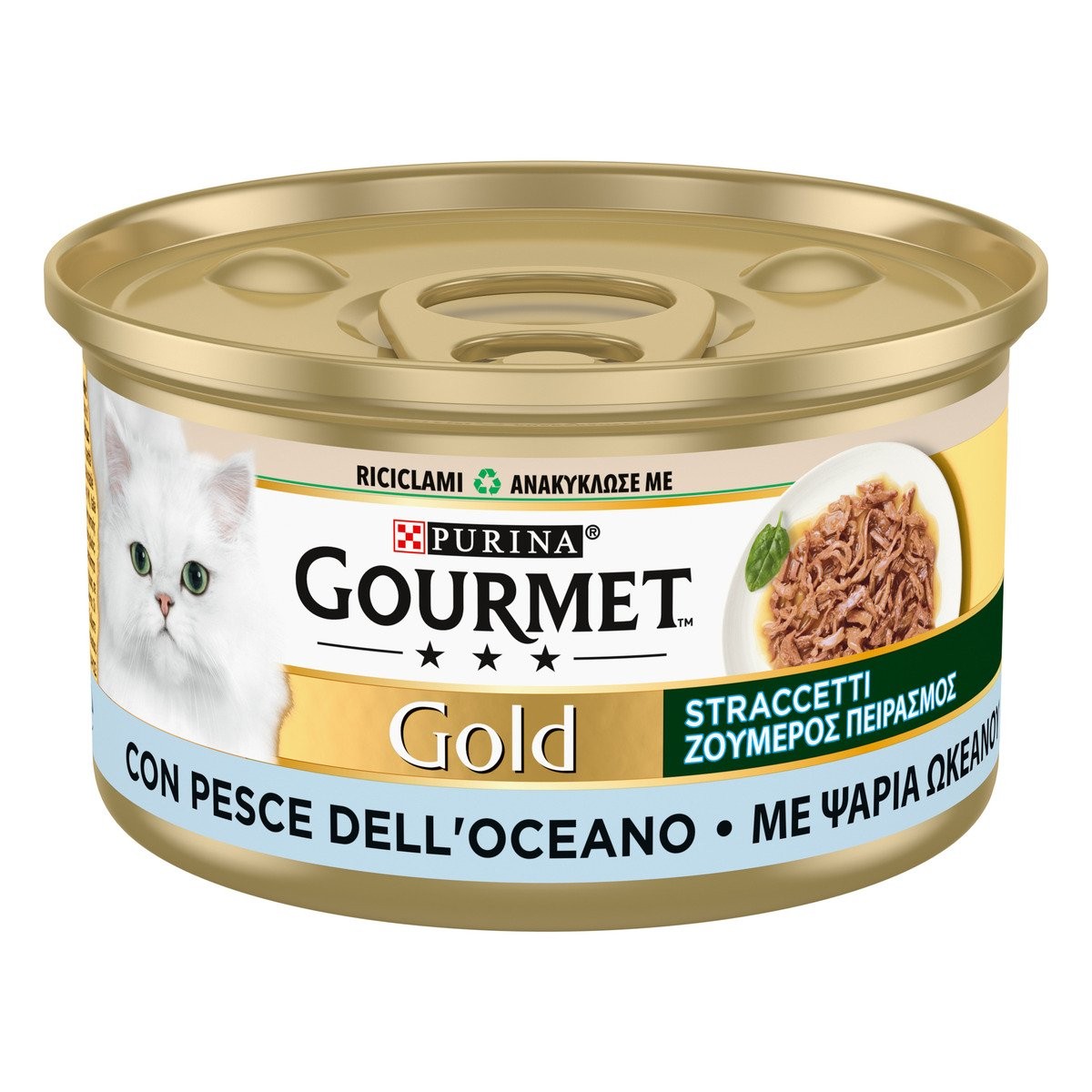 GOURMET GOLD STRACCETTI PESCE DELL' OCEANO 85 GR