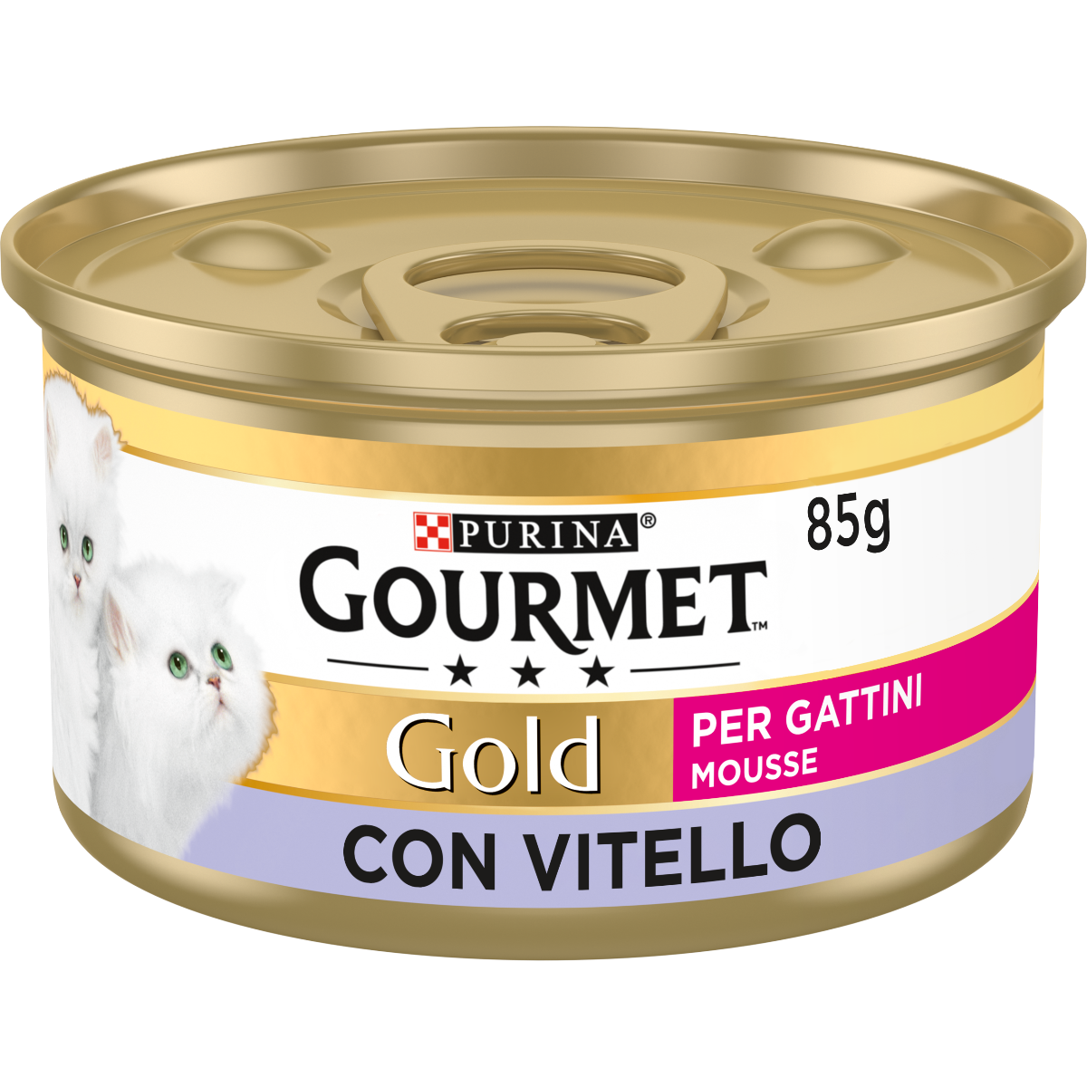 GOURMET GOLD MOUSSE KITTEN VITELLO 85 GR