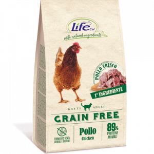 COD. 80011 EAN. 8034105423275 SACCO GRAIN FREE 1,5Kg