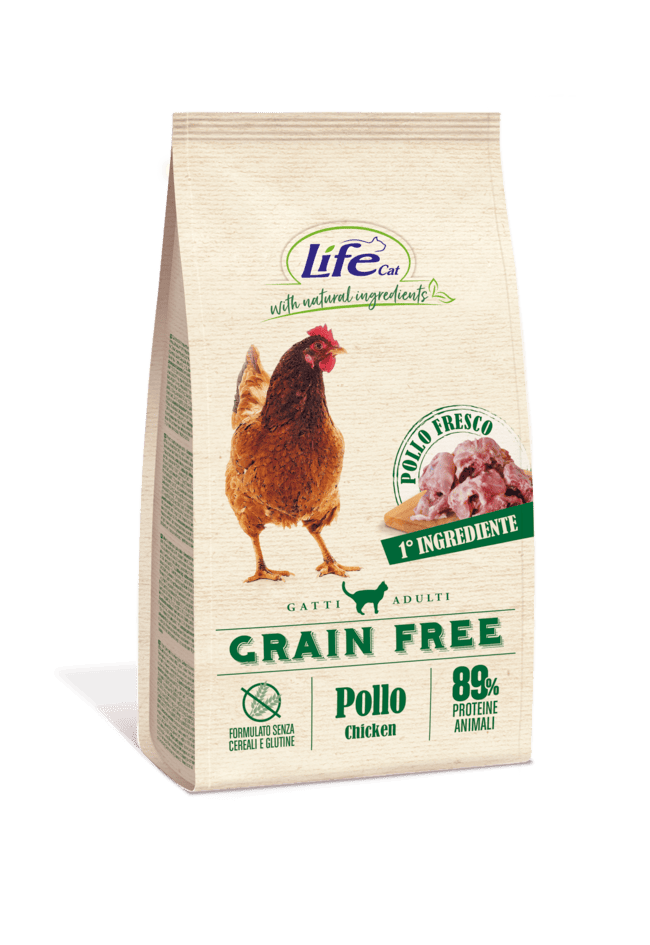 COD. 80011 EAN. 8034105423275 SACCO GRAIN FREE 1,5Kg