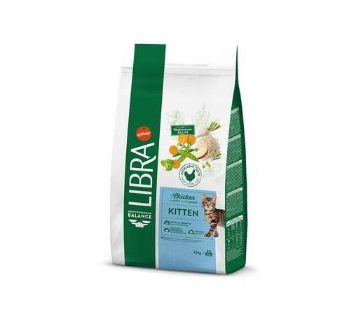 LIBRA CUCCIOLI GATTO AL POLLO KITTEN 1,5 KG