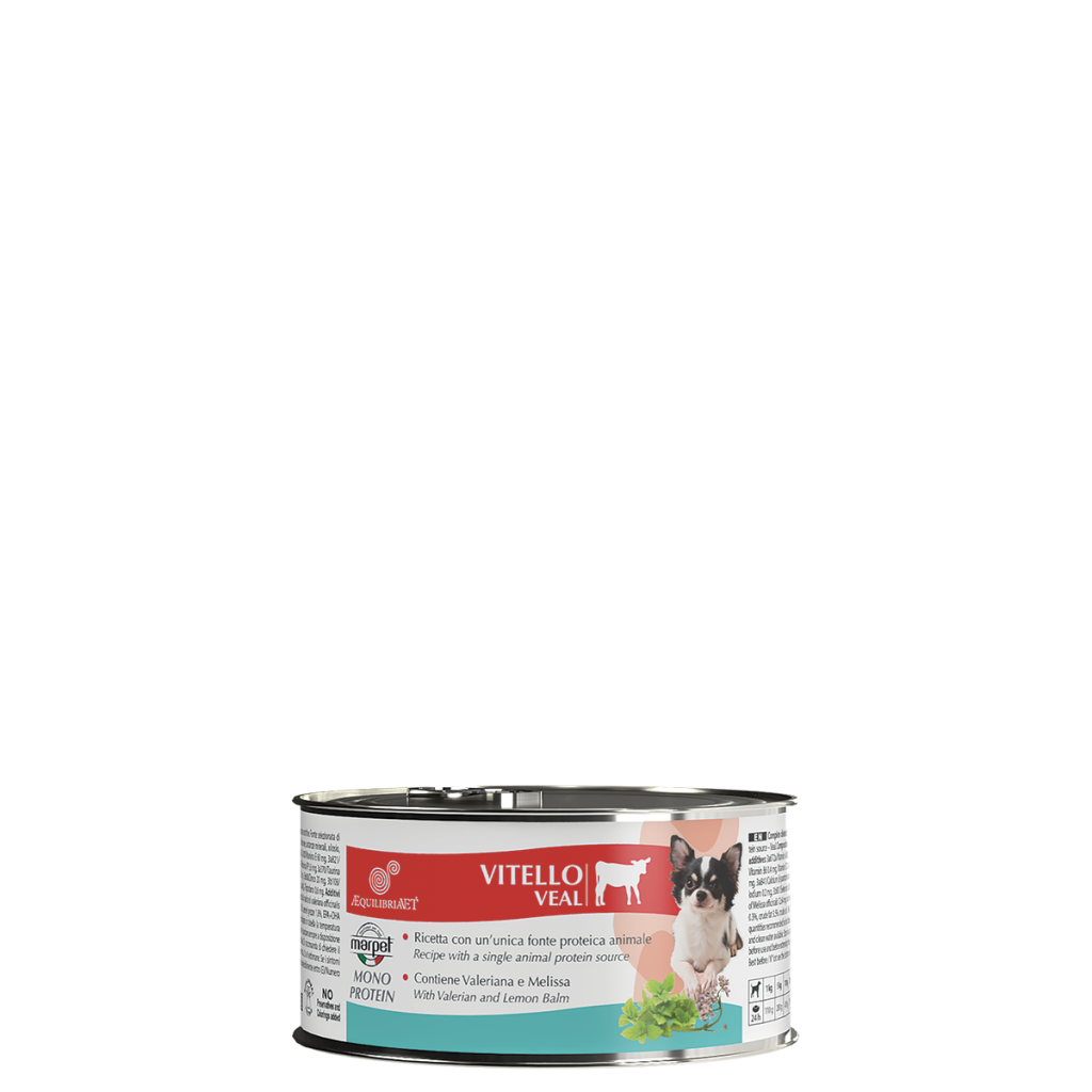AEQUILIBRIA VET DOG VITELLO 150 GR