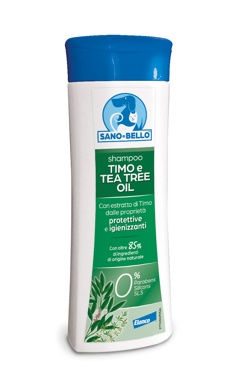 SHAMPOO CANI TIMO E TEA TREE OIL 250 ML
