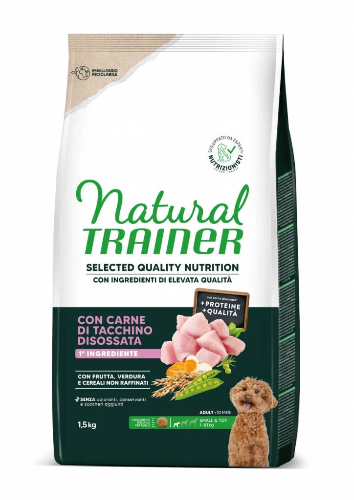 TRAINER NATURAL SELECTED DOG ADULT MINI TACCHINO 1,5