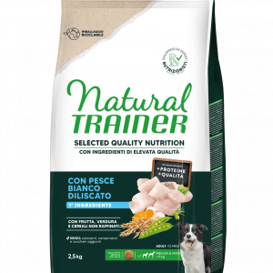 TRAINER NATURAL SELECTED DOG ADULT MEDIO-MAXI PESCE 10 KG