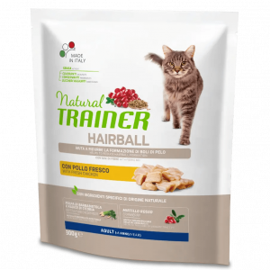 Trainer Natural Cat Hairball Pollo 300 Gr