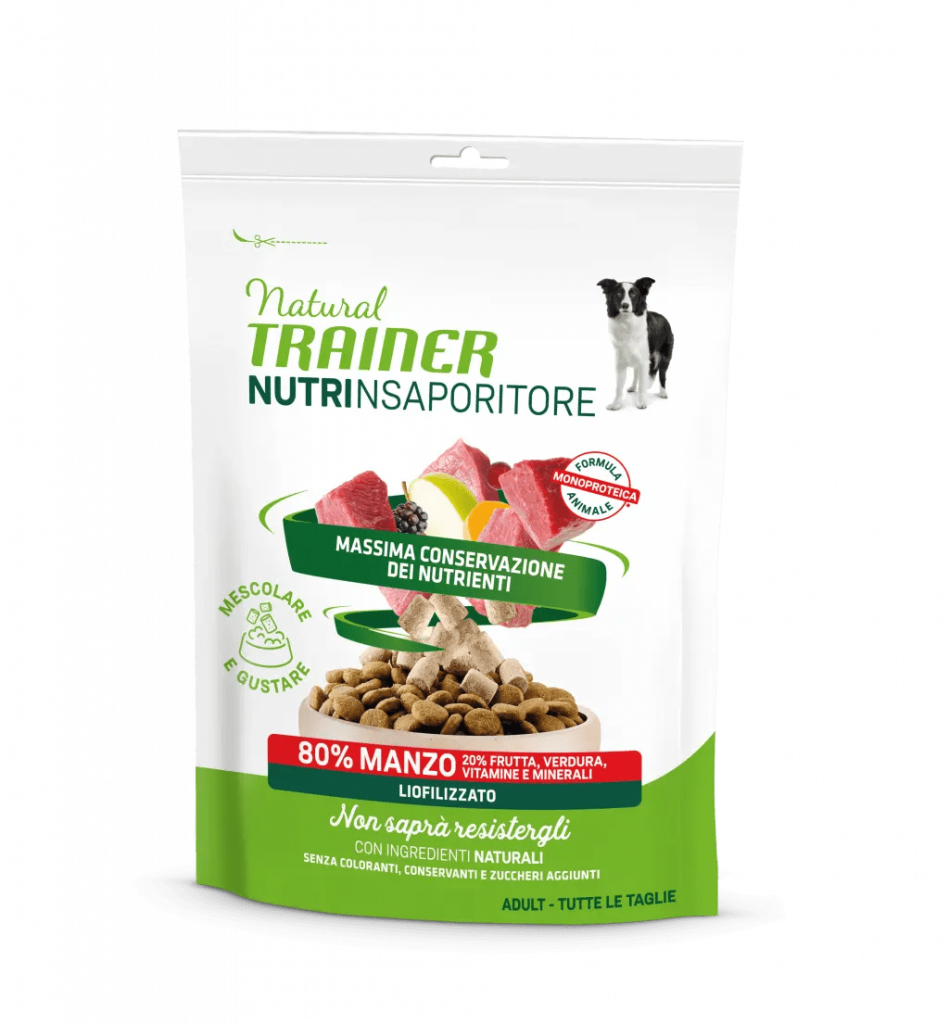 TRAINER NATURAL NUTRINSAPORITORE MANZO 40 GR