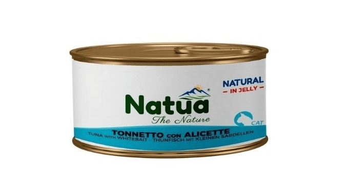 NATUA CAT TONNO CON ALICETTE JELLY LATTINA 85 GR