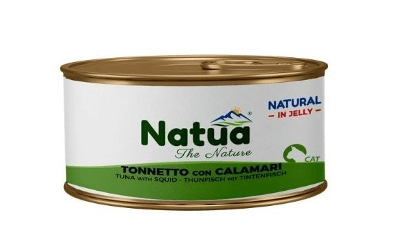 NATUA CAT TONNO CON CALAMARI JELLY LATTINA 85 GR