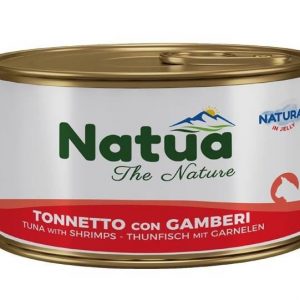 Natua Cat Tonno Con Gamberi In Brodo Lattina 85 Gr