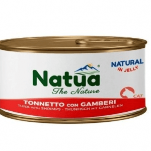 NATUA CAT TONNO CON GAMBERI JELLY LATTINA 150 GR