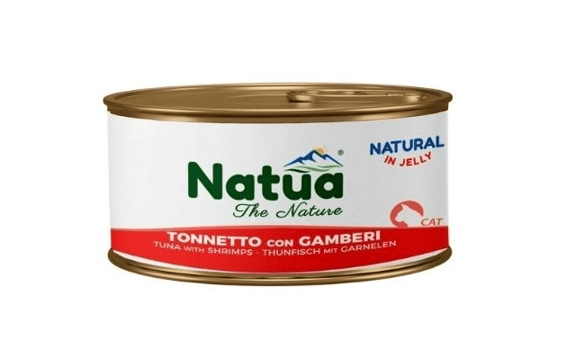 NATUA CAT TONNO CON GAMBERI JELLY LATTINA 150 GR