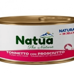 Natua Cat Tonno Con Prosciutto Jelly Lattina 85 Gr