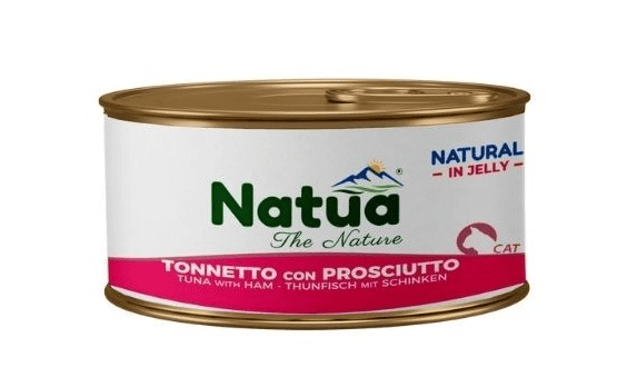 NATUA CAT TONNO CON PROSCIUTTO JELLY LATTINA 85 GR