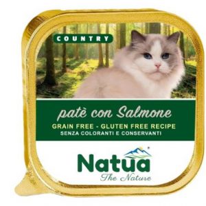 NATUA GATTI SALMONE VASCHETTA 100 GR