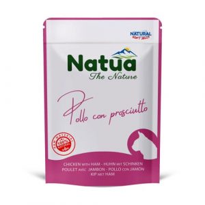 NATUA CAT POLLO CON PROSCIUTTO BUSTINA 70 GR
