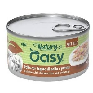 Oasy Cat Pollo Fegato E Patate Lattina 150 Gr
