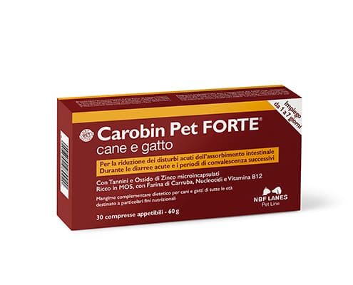 Carobin Pet Forte Cane E Gatto 15 Compresse