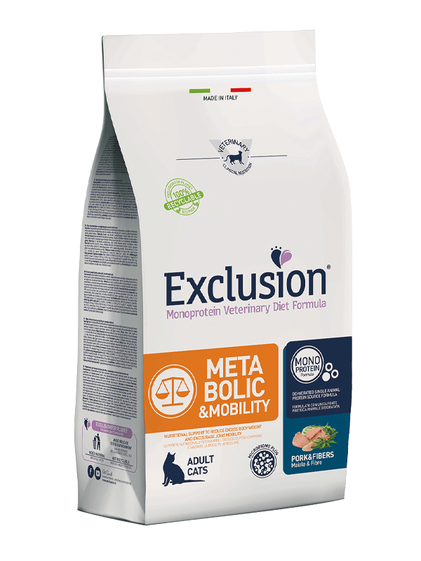 EXCLUSION CAT METABOLIC E MOBILITY ADULT 1,5 KG