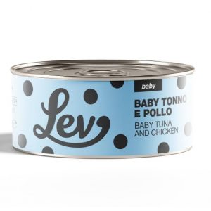 Lev Gatto Baby Tonno E Pollo Lattina 140 Gr