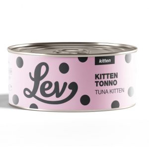Lev Gatto Kitten Tonno Lattina 140 Gr