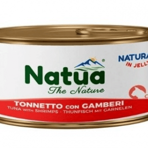 Natua Cat Tonnetto Con Gamberetti Jelly Lattina 85 Gr