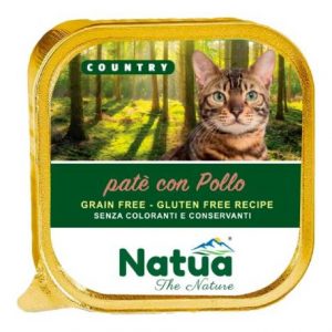 NATUA GATTI POLLO VASCHETTA 100 GR