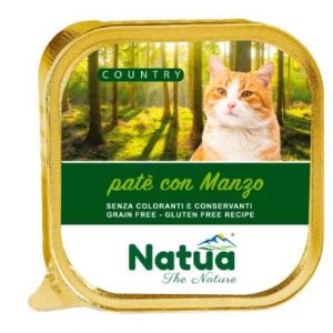 Natua Gatto Manzo Vaschetta 100 Gr