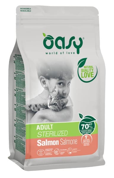 Oasy Cat Sterilized Adult Pesce 1,5 Kg