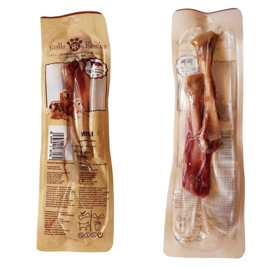 OSSO PROSCIUTTO TRATTATO MINI X2 PER CANI