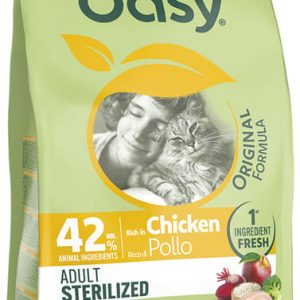 Oasy Cat Sterilized Adult Pollo 1,5 Kg