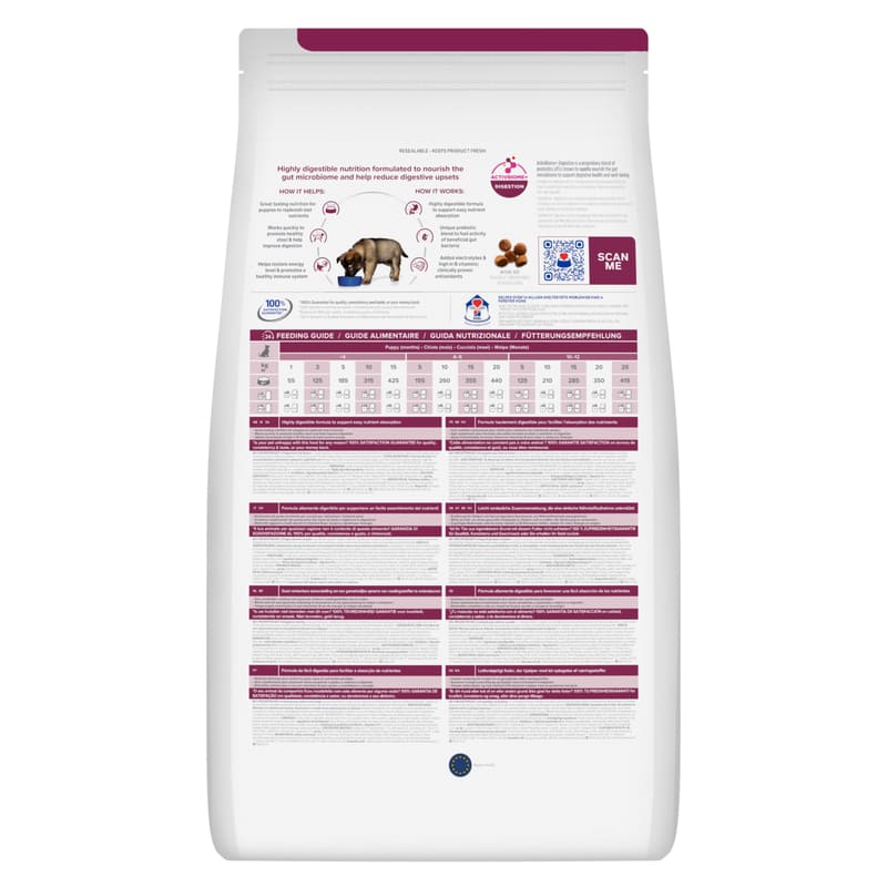 PD i∕d Puppy with Chicken Dry EU 3D Back