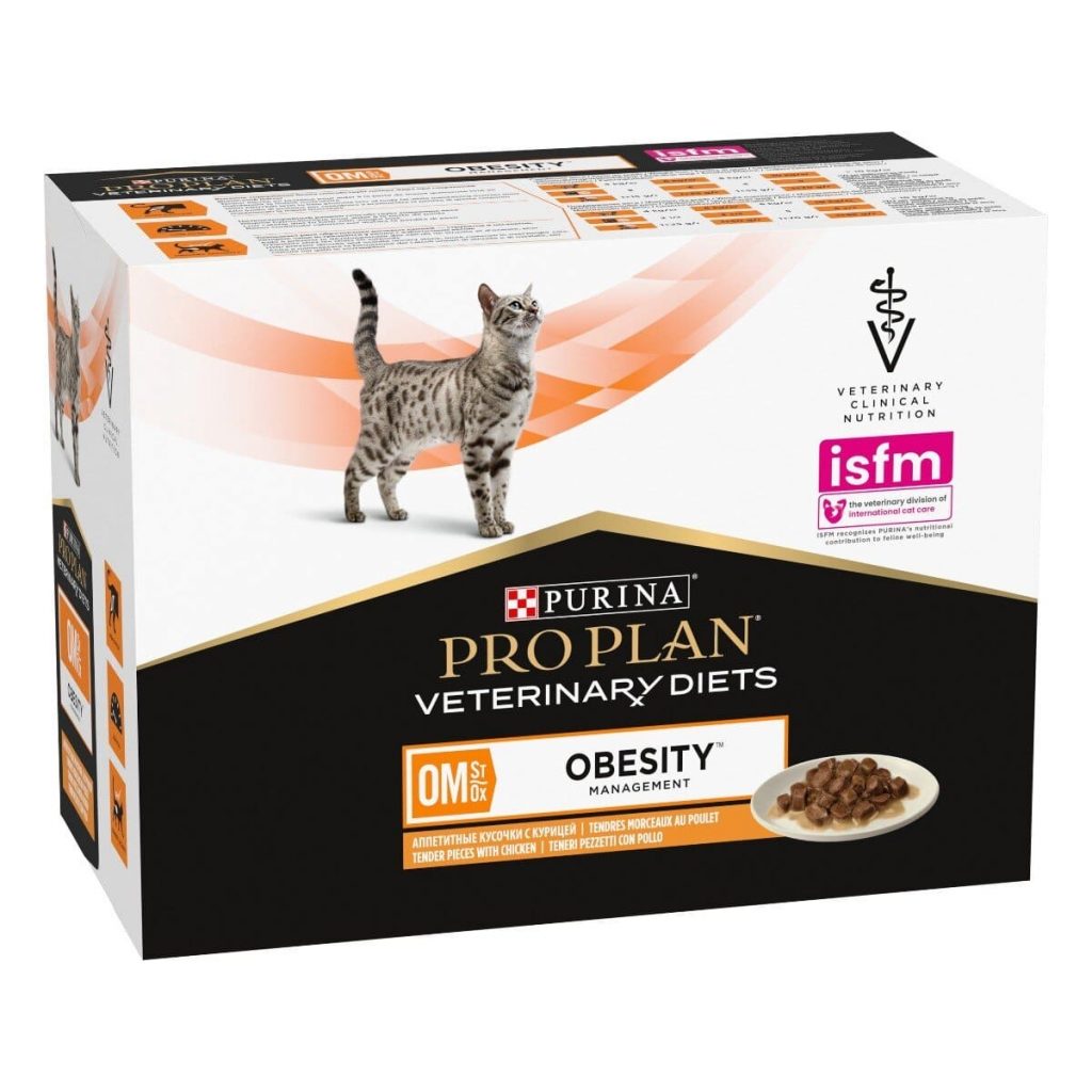 Pro Plan Cat Diet Om Obesity Pollo Bustina 85 Gr (1)