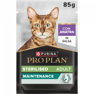 Pro Plan Cat Sterilized In Salsa Con Anatra Multipack 10 x 85 Gr