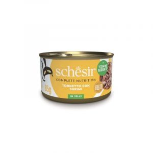 Schesir Gatto Tonnetto E Surimi Jelly Lattina 85 Gr