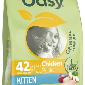 Oasy Cat Kitten Pollo 1,5 Kg
