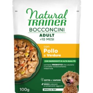 TRAINER NATURAL DOG BOCCONCINI POLLO BUSTA 100 GR (2)