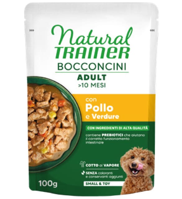 TRAINER NATURAL DOG BOCCONCINI POLLO BUSTA 100 GR (2)