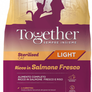 Together Cat Sterilized Light Salmone 1,5 Kg