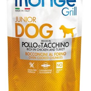 Grill Dog Puppy Junior Pollo E Tacchino Bustina 100 Gr