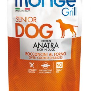 Grill Dog Senior Anatra Bustina 100 Gr