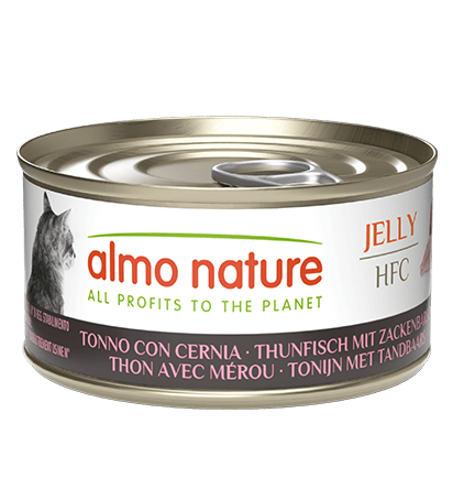 Hfc Cat Jelly Tonno Con Cernia Lattina 70 Gr
